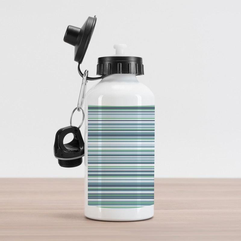 Abstract Narrow Band Aluminum Water Bottle