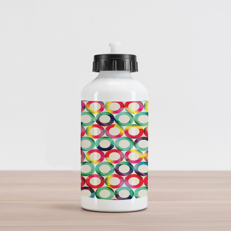 Retro Spots Aluminum Water Bottle