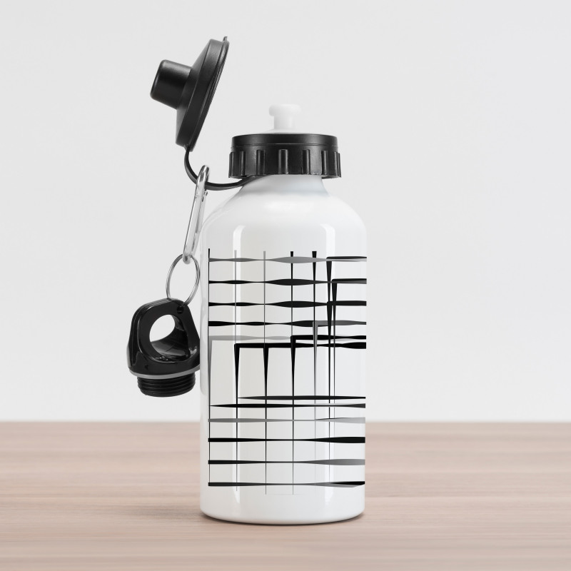 Abstract Art Geometric Aluminum Water Bottle