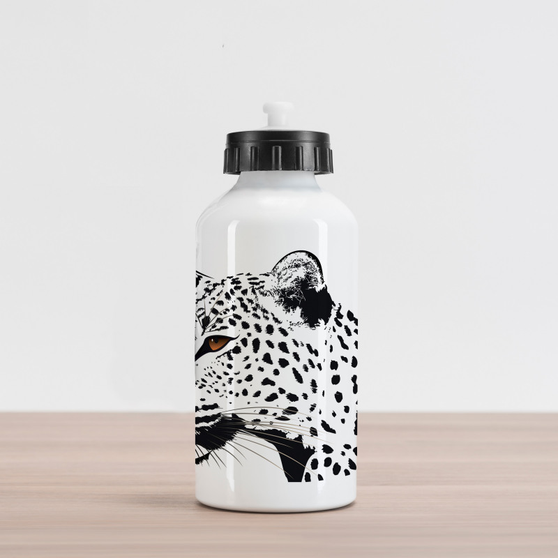 Leopard Big Cat Spots Aluminum Water Bottle