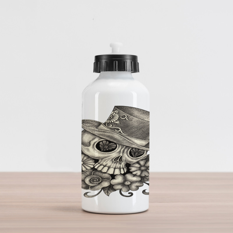 Sketch Mexican Aluminum Water Bottle