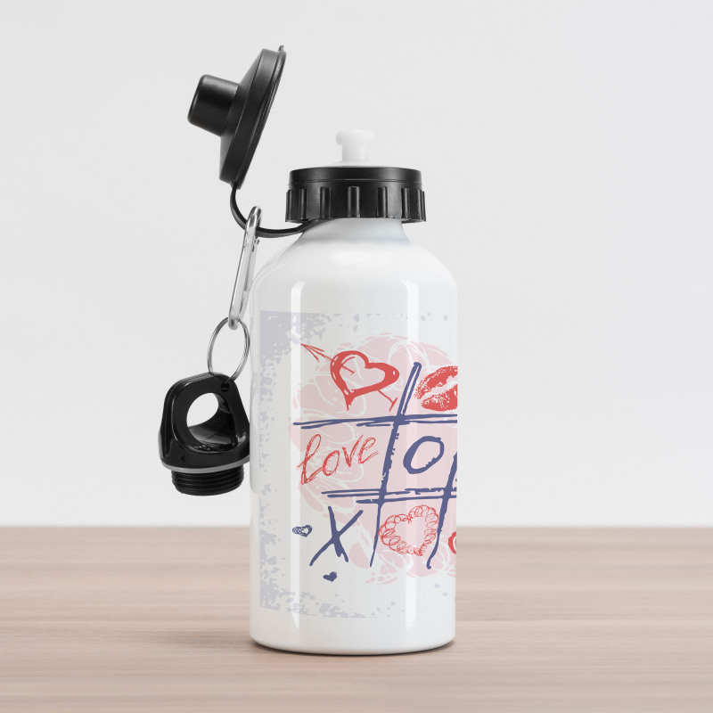 XOXO Pink Lip Art Bottle, Reusable Water Bottles