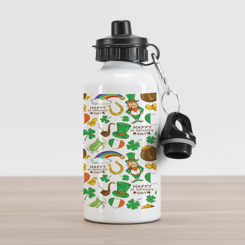 Irish Party Aluminum Water Bottle