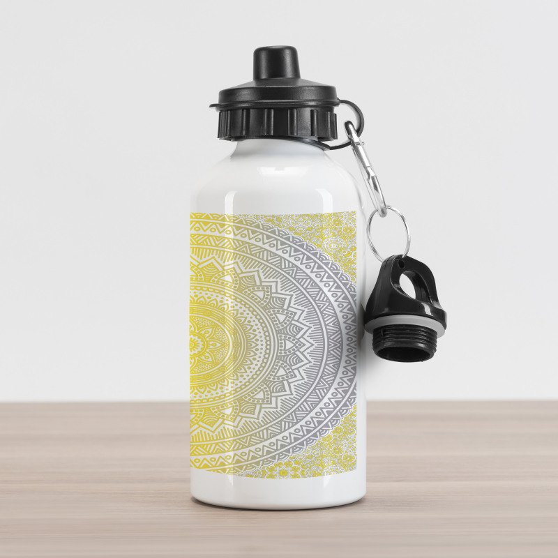 Pale Colored Ombre Aluminum Water Bottle