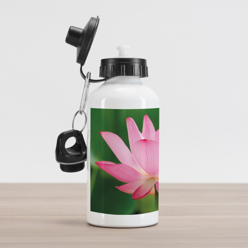 Lotus Lily Blossom Aluminum Water Bottle