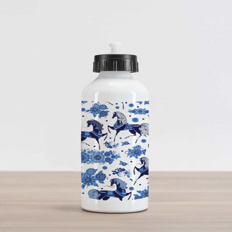 Middle Ages Drawings Aluminum Water Bottle