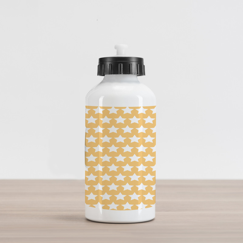 Retro Stars Aluminum Water Bottle