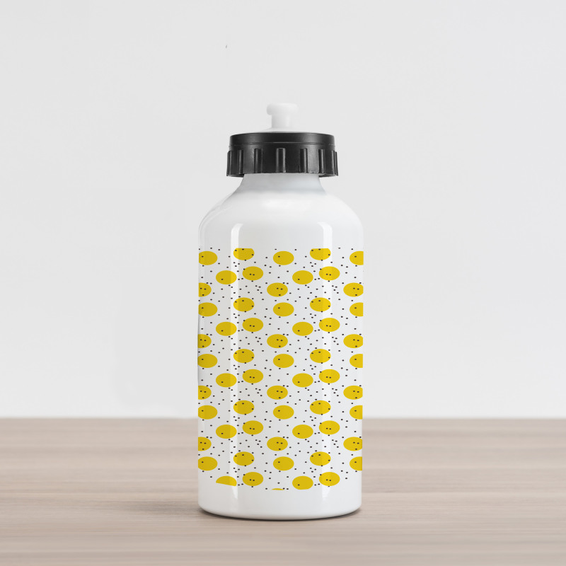 Big Circles Aluminum Water Bottle