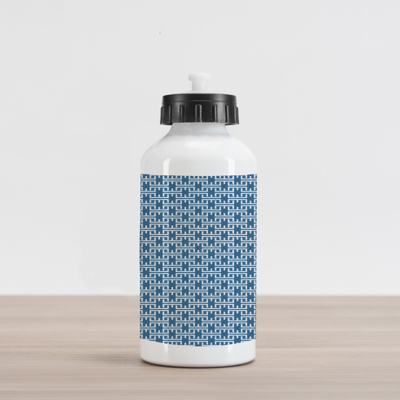 Abstract Simplicity Shapes Aluminum Water Bottle