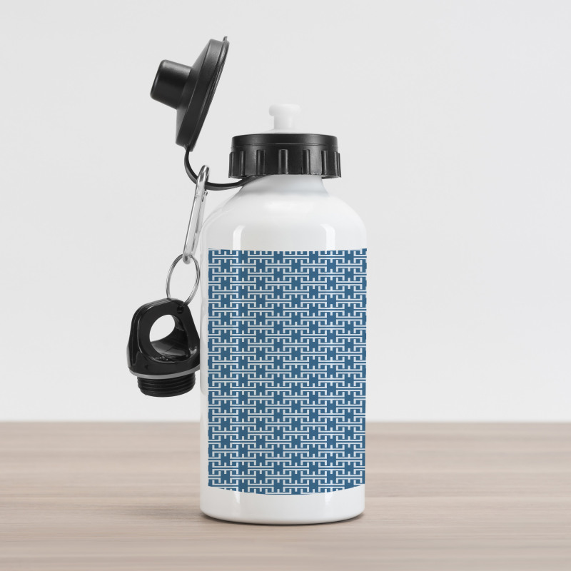 Abstract Simplicity Shapes Aluminum Water Bottle