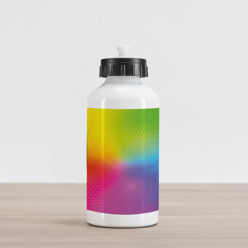 Vibrant Radiant Colors Aluminum Water Bottle