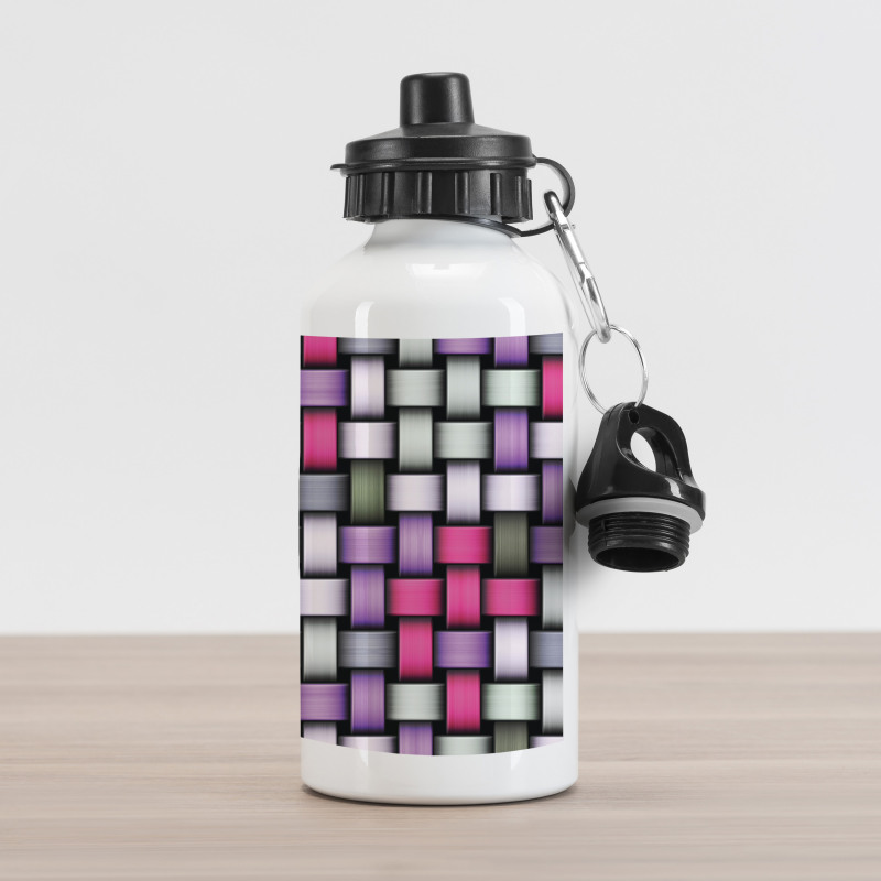 Knot Pattern Yarns Aluminum Water Bottle