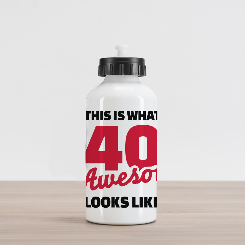 40 Aluminum Water Bottle