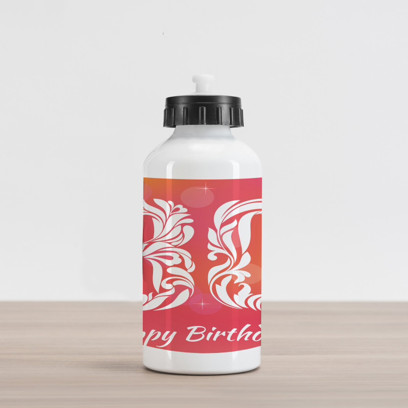 30 Years Birthday Aluminum Water Bottle