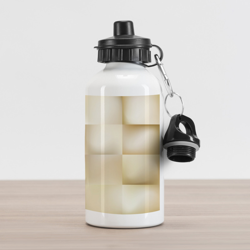 Abstract Square Shady Aluminum Water Bottle