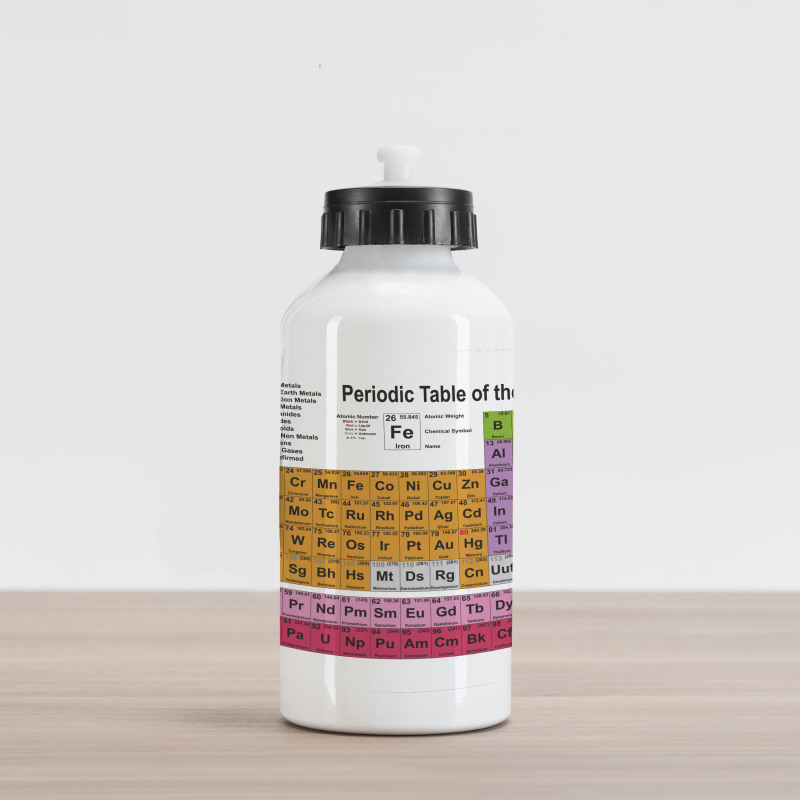 Chemistry Lovers Aluminum Water Bottle