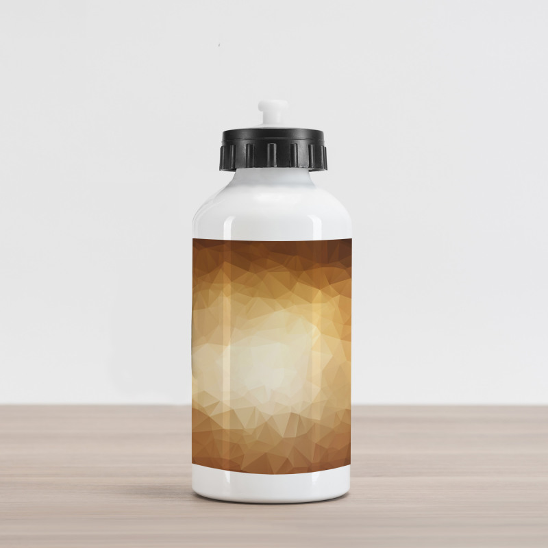 Abstract Triangles Mosaic Aluminum Water Bottle