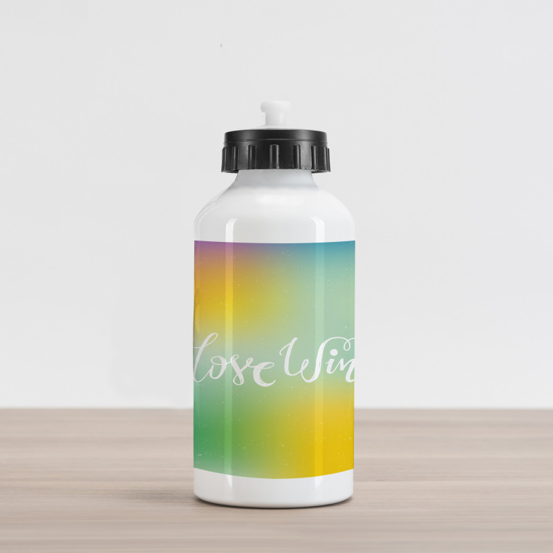 Romantic LGBT Community Aluminum Water Bottle