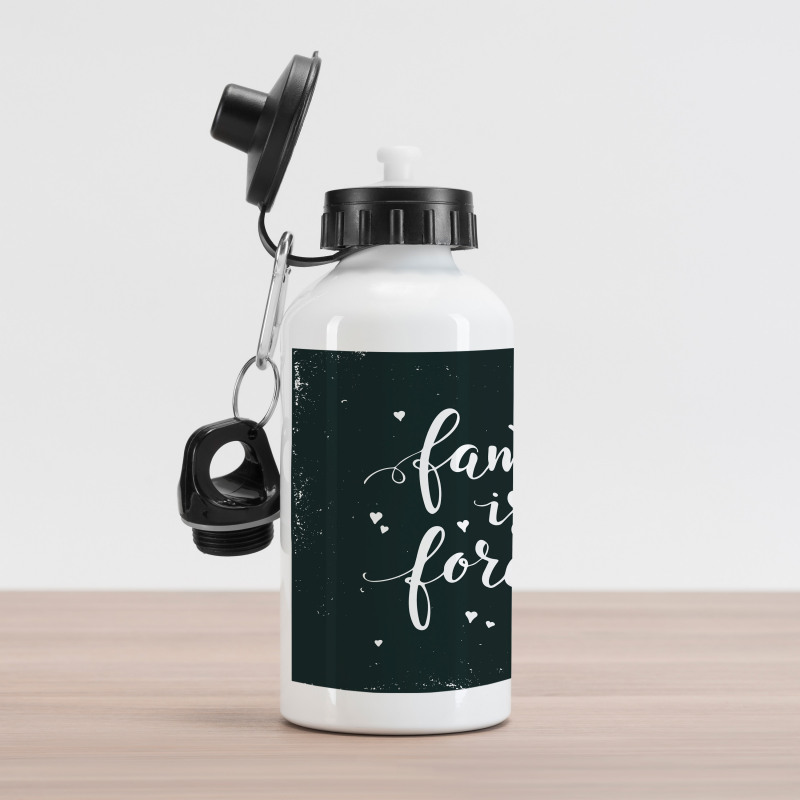 Family Forever Aluminum Water Bottle