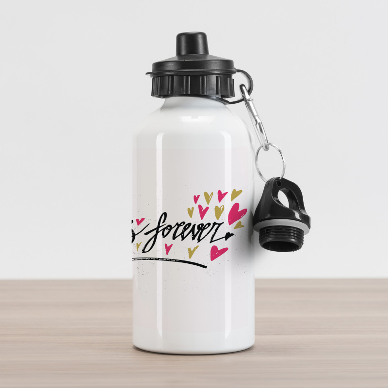 Family is Forever Aluminum Water Bottle