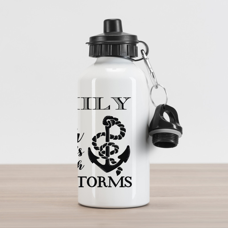 Family Anchor Aluminum Water Bottle