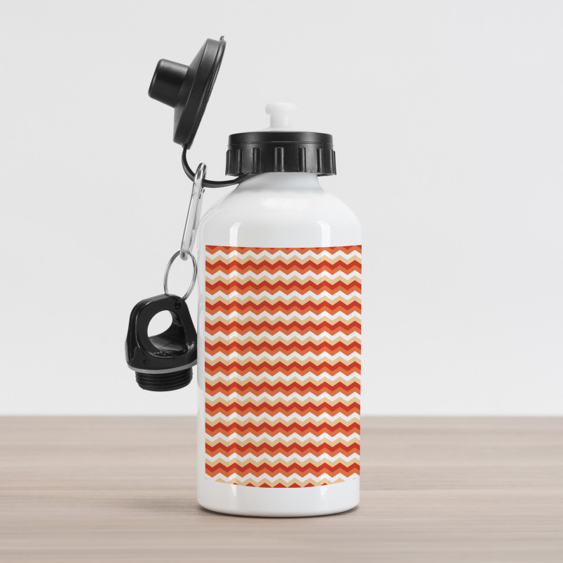 Chevron Arrows Geometric Aluminum Water Bottle