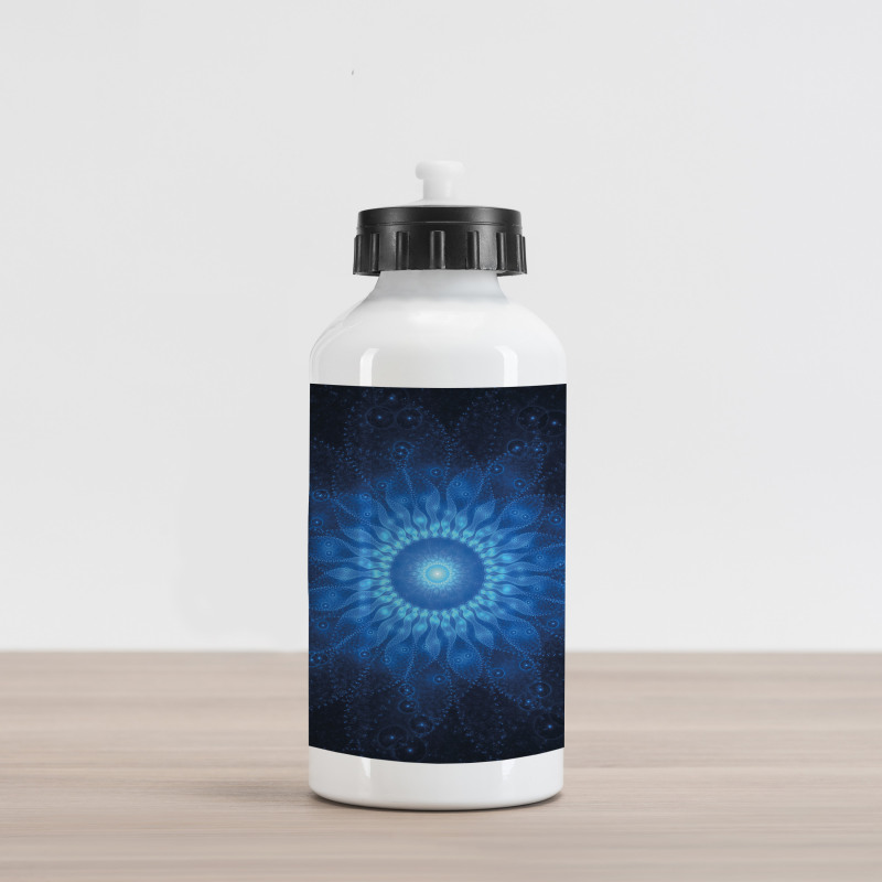 Space Mandala Artwork Aluminum Water Bottle