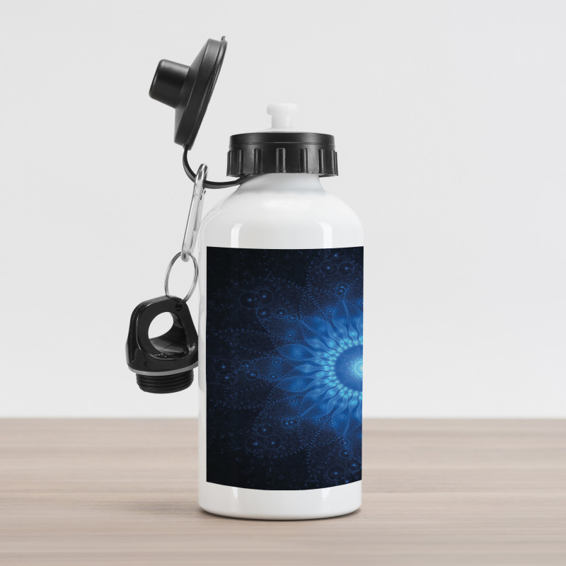 Space Mandala Artwork Aluminum Water Bottle