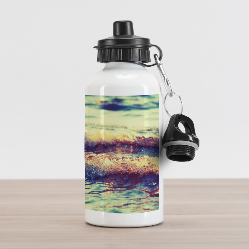 Calm Sea Theme Pastoral Aluminum Water Bottle