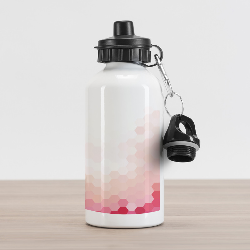 Geometric Digital Aluminum Water Bottle