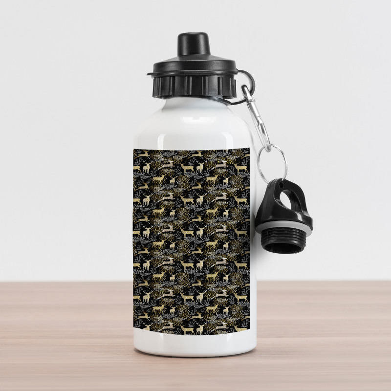 Oriental Deer Aluminum Water Bottle