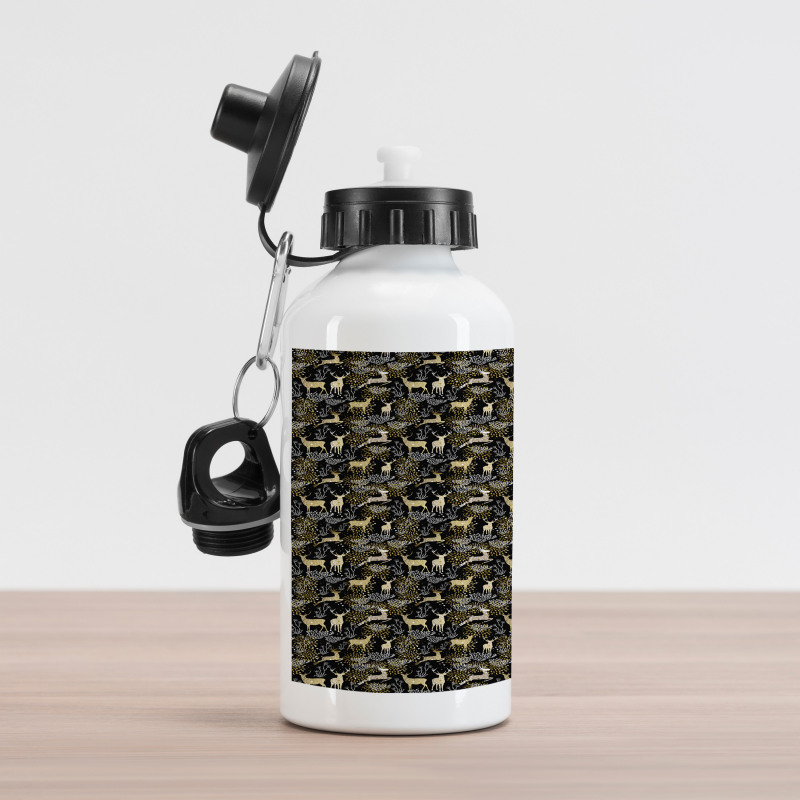 Oriental Deer Aluminum Water Bottle