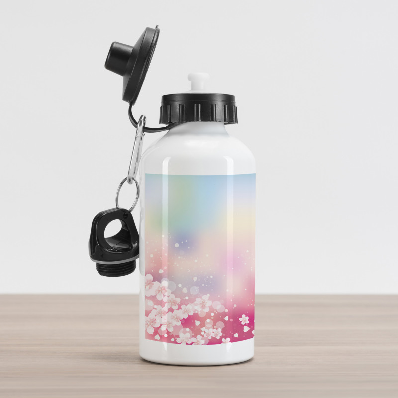 Dreamy Cherry Blossoms Aluminum Water Bottle