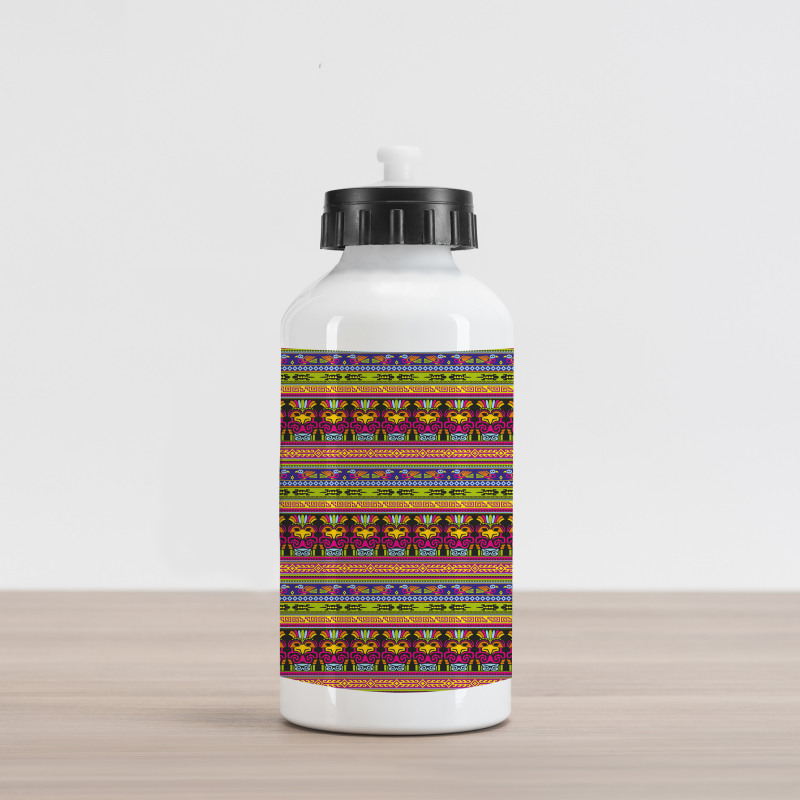 Aztec Borders Aluminum Water Bottle