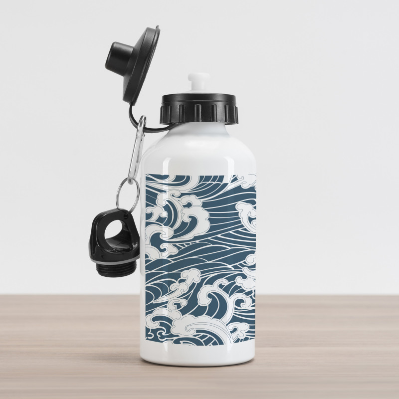 River Storm Retro Aluminum Water Bottle