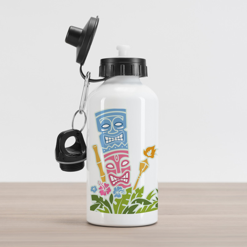 Hibiscus Aluminum Water Bottle