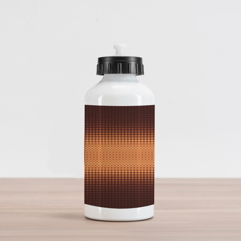 Mosaic Grid Design Aluminum Water Bottle