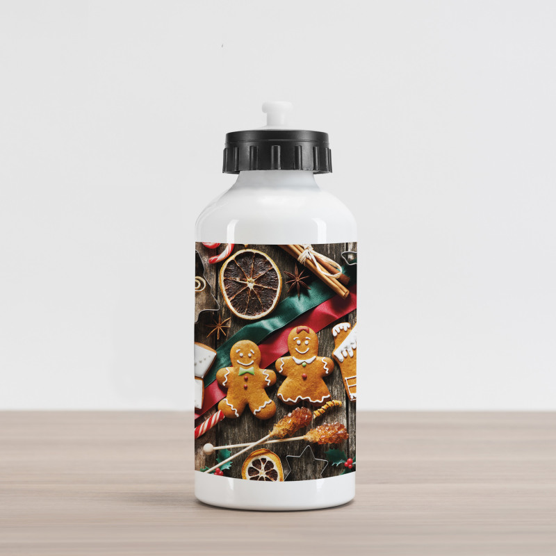 Biscuits Rustic Aluminum Water Bottle