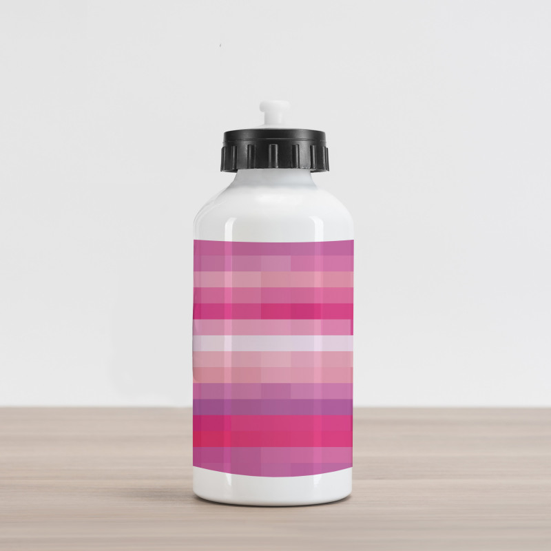 Abstract Vibrant Aluminum Water Bottle