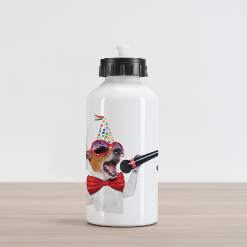 Birthday Doggy Aluminum Water Bottle