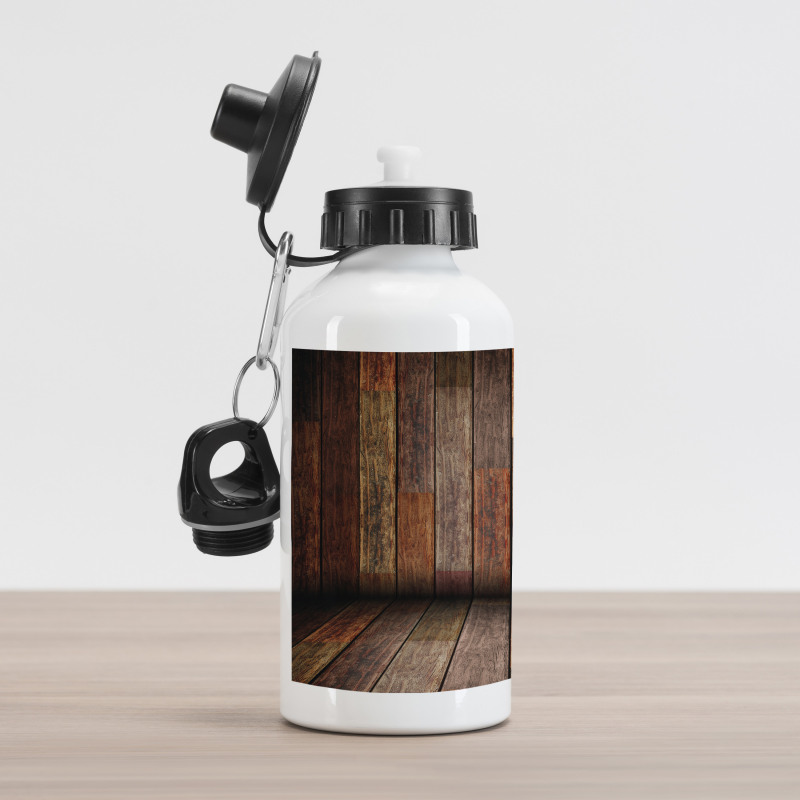 Guitar Wood Room Aluminum Water Bottle