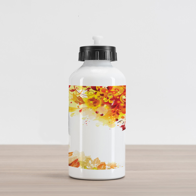 Abstract Fall Season Tree Aluminum Water Bottle