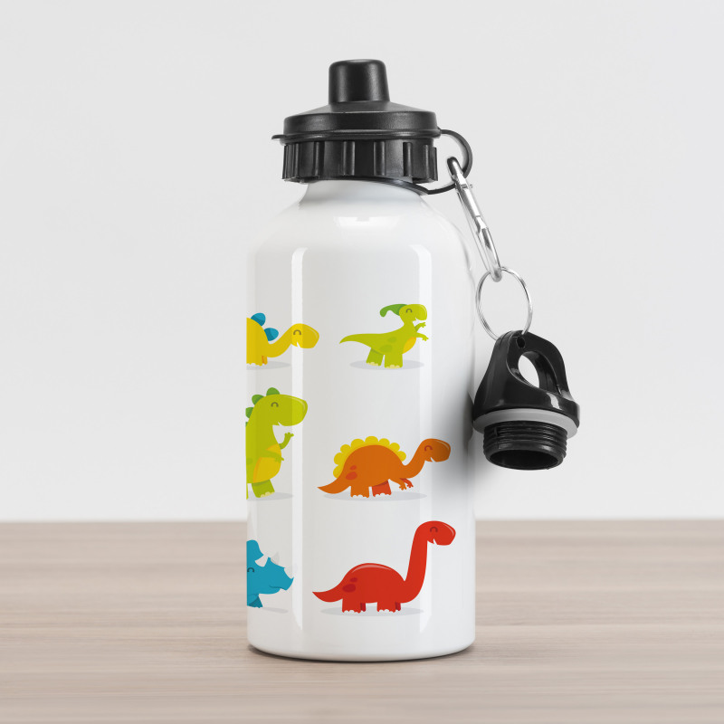 Funny Cartoon Set Aluminum Water Bottle