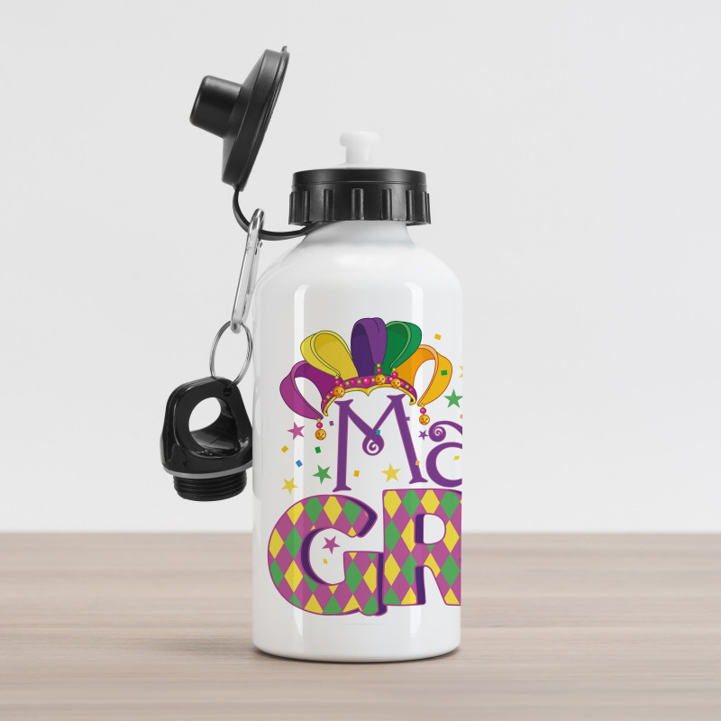 Joyful Party Theme Aluminum Water Bottle