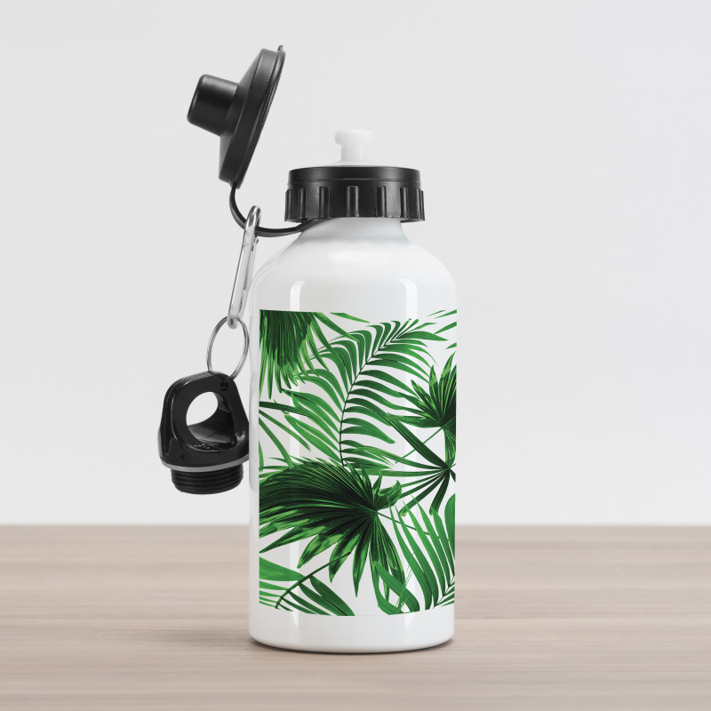 Vivid Leaves Growth Aluminum Water Bottle