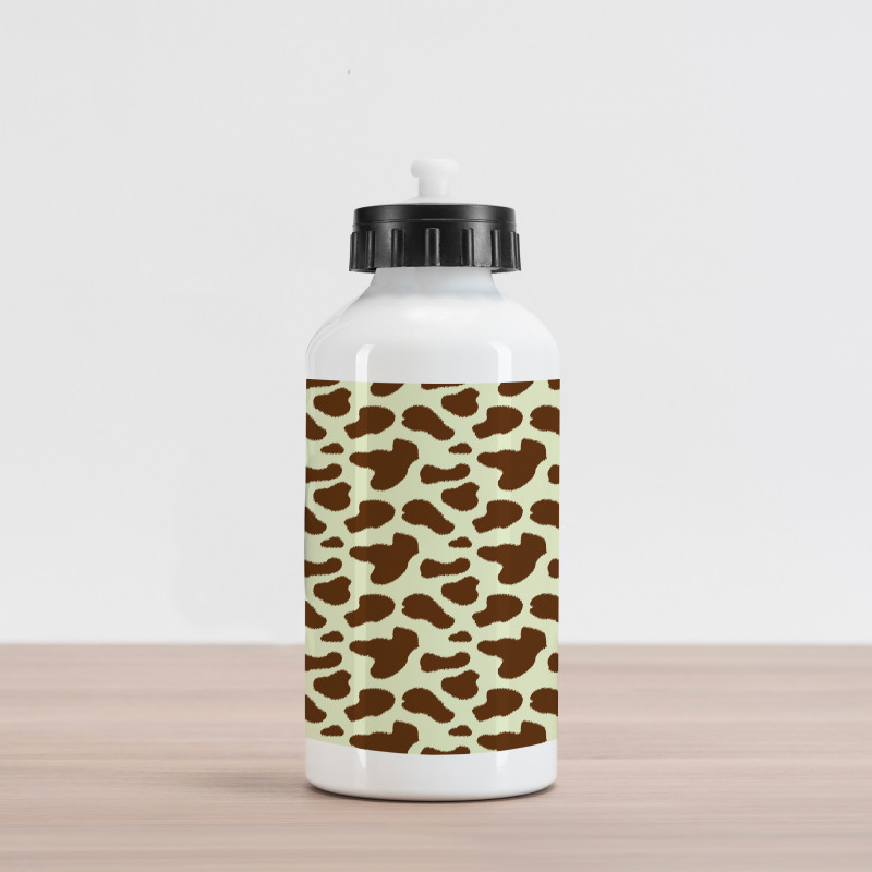 Cattle Skin with Spot Aluminum Water Bottle