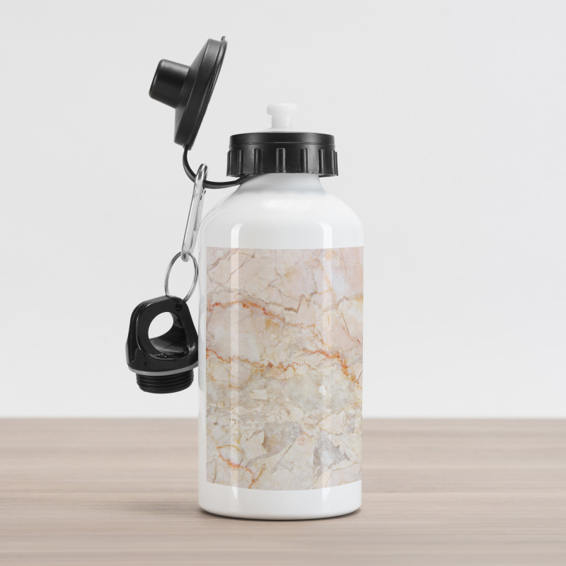 Mine Fractures Stains Aluminum Water Bottle