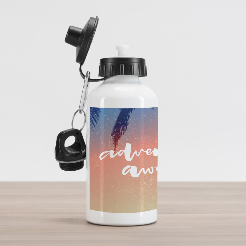 Motivation Theme Aluminum Water Bottle