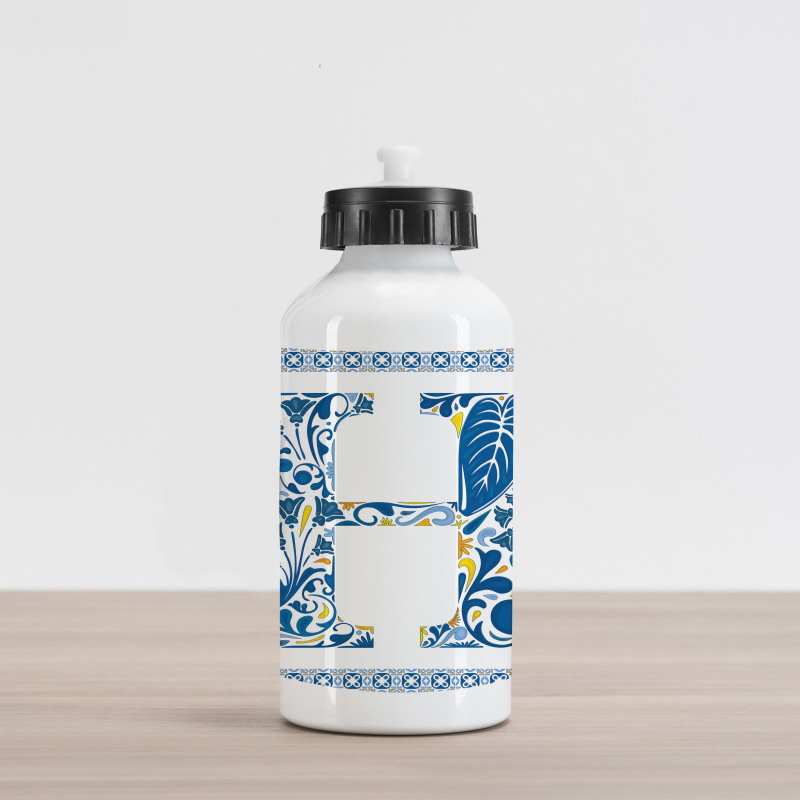 Azulejo Frame Aluminum Water Bottle