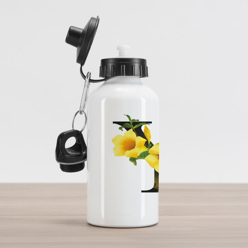 Yellow Bells Capital Y Aluminum Water Bottle